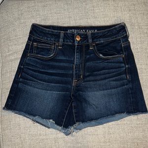 American eagle super stretch hi-rise shortie